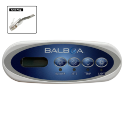 Balboa VL200 Touchpad and 4 Button Overlay