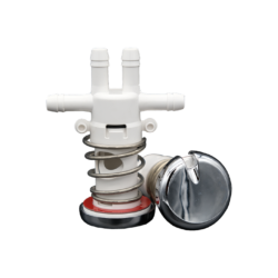 Air Control "High Flow" 4 Way-Chrome