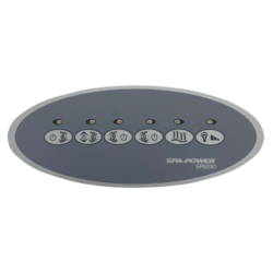 SP1200 Auxiliary Touch Pad Overlay