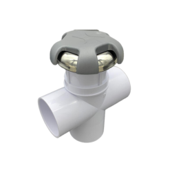 CMP 2"(50mm) 3way Crown Top Diverter w/o Wall Fitting