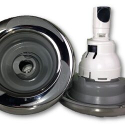 LA Spas Power Storm Swirl Stainless Steel Jet with Logo