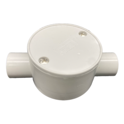 Conduit Junction Box 2 Way 20mm