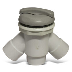 Escape 2" 3-way Grey Diverter