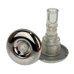 Rising Dragon 2" Directional Jet S/Steel and Grey(Clear)