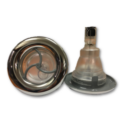 Rising Dragon 5" Single Pulse Jet S/Steel and Grey(Clear)