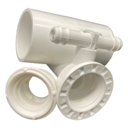 Edgetec Jet Body & Locknut 25mm PVC (mini jets)