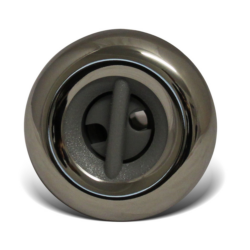 Escape/Lifestyle Spas 2"(50mm) Roto Jet - Stainless/Grey