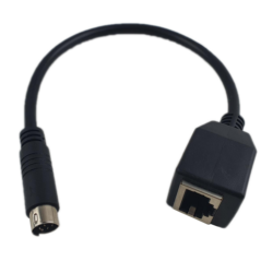 Spanet Mini Din to RJ45 Cable (0.25m)