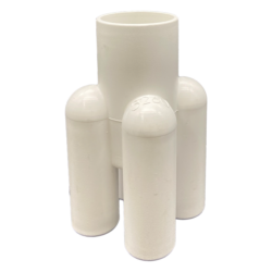 Water Barb 25 mm Spigot - 4 X 19 mm port