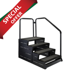 Leisure Concepts MOD Step 4 Swim Spa Steps Complete Package - Portobello