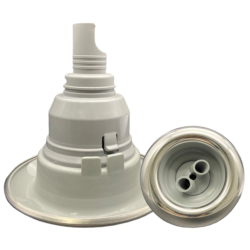 Exhilarator Twin Spin Spa Jet - Stainless Steel