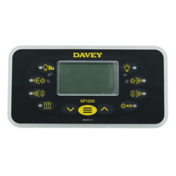 Davey/Spa-Quip SP1200 Rectangular Touchpad and Overlay