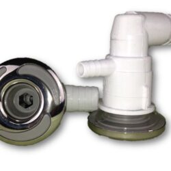 LA Spas Cluster Stainless Steel Jet with Logo and Body