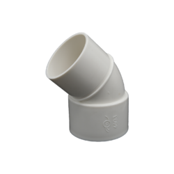 Edgetec Street Elbow - 50mm 45 Degree