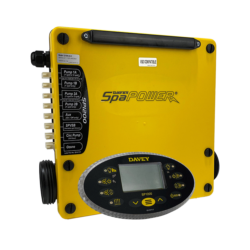 Davey Spa-Quip SP1200 3.5kw Controller and Oval Touchpad