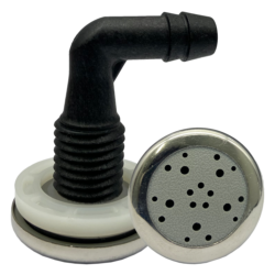 O2 Spa Pool Air Injector - Stainless Steel