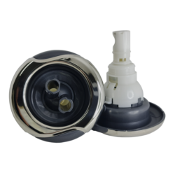 CMP 500 Series 5" Typhoon Jet Internal - Wave Face Double Rotational Stainless Steel/Graphite Gray