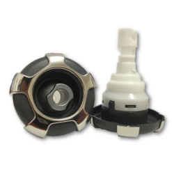 CMP 400 Series 3.6" Typhoon Jet Internal - Crown Face Directional Stainless Steel/Graphite Gray/Silver