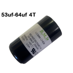 53-64uf Capacitor, Quick Connect