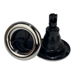 Rising Dragon 5" Single Pulse Jet Stainless Steel and Black