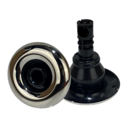 Rising Dragon 4" Diretional Jet Stainlees Steel and Black