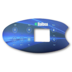Balboa VL702S Coast Spas Overlay Only (L,M,J,J,A,W,C)