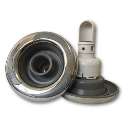LA Spas Whirlpool Directional Stainless Steel Jet with Logo