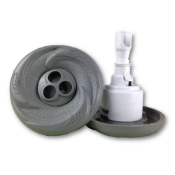 LA Spas Mini Storm Roto Massage Grey Jet with Logo