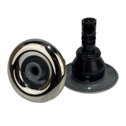 Rising Dragon 4" Directional Jet Stainless Steel and Grey