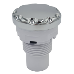 Balboa Air Control Scalloped - Chrome