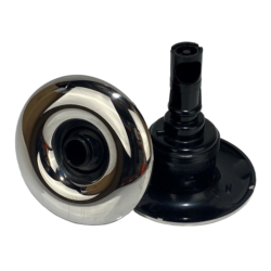 Rising Dragon 3" Directional Jet Stainless Steel and Black